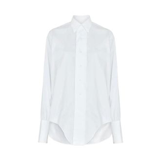 Maison Margiela Overhemden, Dames, Wit, S, Witte Overhemd Collectie