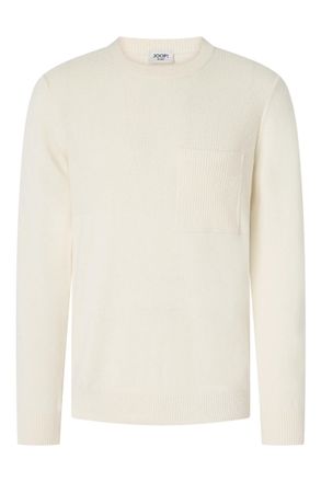 Joop Rundhalspullover JOOP JEANS Owin, Herren, Gr. XXL, natur, Strick, Obermaterial: 100% Baumwolle, clean, unifarben, normal normal, Rundhals, Pullover Ru