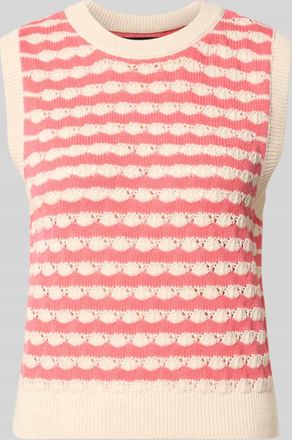 Vero Moda Regular Fit Pullunder aus reiner Baumwolle Modell CORAL REEF in Koralle Melange, Gr&ouml;&szlig;e XL