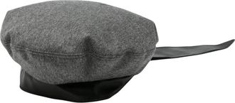 Emporio Armani M8121 Basco Hoed - Dames - Hoeden - Grijs - S/M - Accessoires