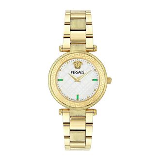 Versace Accessoires, Dames, Geel, ONE Size, Reve Watch