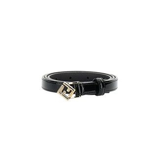 Fendi Belts, female, Black, 80 CM, FF Diamonds Belt