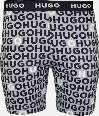 HUGO BOSS Mens HUGO Tortuga Pyjama Shorts, Open Blue - Size: X-LARGE