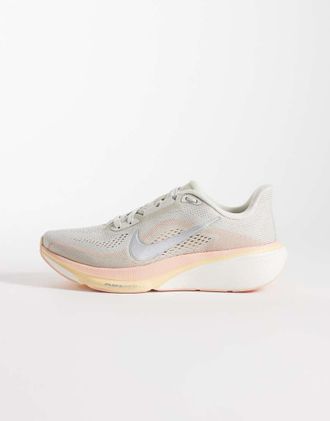 Nike Air Zoom Pegasus 42 - Sneakers beige e rosa