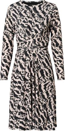 Mart Visser Maddie Print Jurk Creme / Zwart