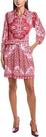 Hale Bob Khalani3/4 Sleeve Mini Dress