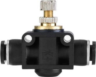OEM Regolatore Di Flusso DAria Per Tubo Flessibile Da 6 Mm, Raccordo A T Pneumatico, Valvola Di Regolazione Per Raccordi Per Tubi (6 Mm) -crezuo