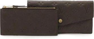 Louis Vuitton Pre-owned Wallets, female, Brown, Size: ONE SIZE Pre-owned Canvas Wallet