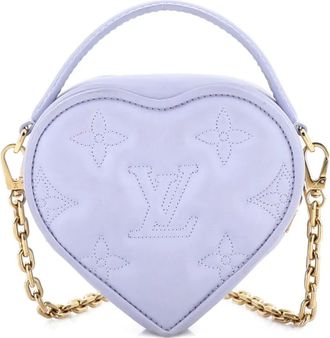 Louis Vuitton Pop My Heart Pouch Bag Bubblegram Leather crossbody bag - Viola
