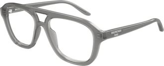 Balenciaga Brillen - Heren - Accessoires - Grijs - Maat: 55 MM