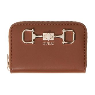 Guess Wallets & Cardholders, female, Brown, Size: ONE SIZE Janie Logo Wallet