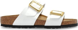 Birkenstock Dames, Schoenen, Wit, Maat: 38 EU Leer