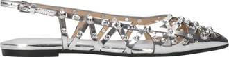 Ash Sandalen Spiegel Zilver