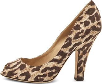 Dolce & Gabbana Sandali con stampa leopardata - Toni neutri