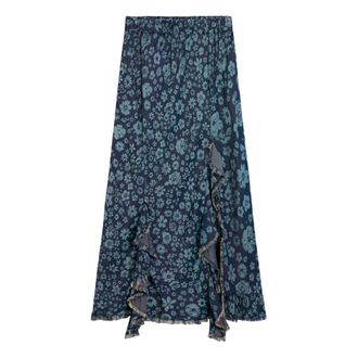 Desigual Midi Skirts, female, Multicolor, Size: XL Fal_Anem Midi Skirt