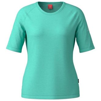 LOEFFLER Shirt Merino-Tencel Comfort Fit Merinoshirt f&uuml;r Damen | t&uuml;rkis