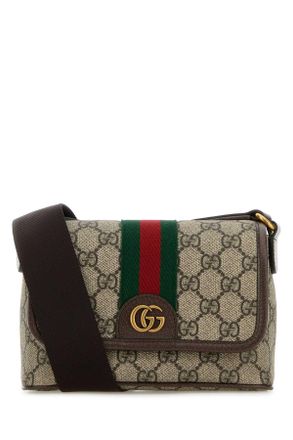 Gucci Printed Canvas Mini Ophidia Crossbody Bag