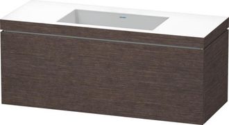 Duravit Duravit - Lavabo Para Muebles L-cube C-bonded Con Base, Colgante