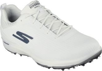 Skechers Mens Go Golf Pro 5 Golf Shoes - White/Grey - UK 8