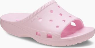 Crocs Womens Crocs Classic Slide Thermoplastic Womens Pink Milk Slides - Size: UK 8 / eu 41-42 / us w10