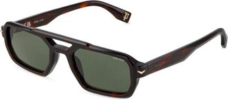 Police Supernova 9 Zonnebril - Heren - Zonnebrillen - Bruin - 53 MM - Accessoires