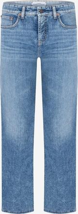 Cambio Gerade Jeans aus Signature-Denim Gini