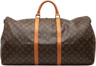 Louis Vuitton Pre-owned Weekend Bags, female, Brown, Size: ONE SIZE Pre-owned Weekend Bag