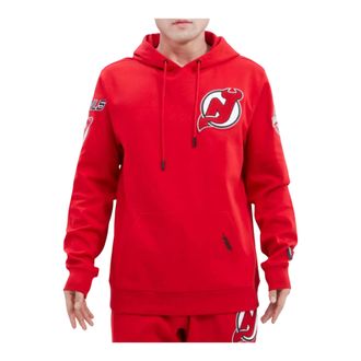 Pro Standard Pro Standard NHL New Jersey Devils Classic Pull-Over Hoodie in Red Men