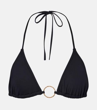 Melissa Odabash Top bikini Miami con anello