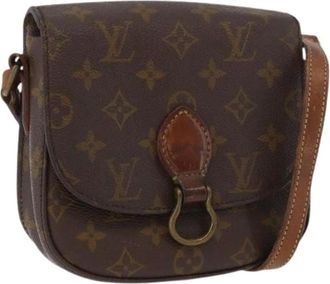 Louis Vuitton Pre-owned Cross Body Bags, female, Brown, Size: ONE SIZE Pre-owned Canvas Cross Body Bag