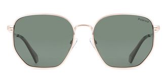 Polaroid PLD 6214/S/XN Polarized DDB/UC Mens Sunglasses Gold Size 56
