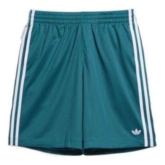 adidas Mens adidas Side Classic Breathable Sports Shorts Blue Green HC2205