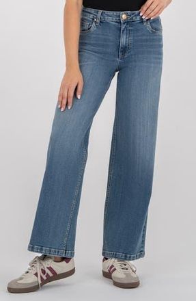 Kut from the Kloth The Jean Wide Leg Jeans in Sharper at Nordstrom Rack, Size 16P