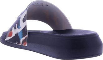 Alexander McQueen Alexander McQueen Slipper & Pantoletten - Heren Pool Slide Graffiti - Gr. 40 (EU) - in Schwarz - für Damen