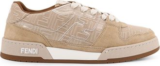 Fendi Fendi Match Ff Jacquard Low-Top Sneakers-Uomo