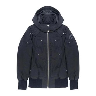 Moose Knuckles Winter Jackets, female, Black, Size: XS Giubbino