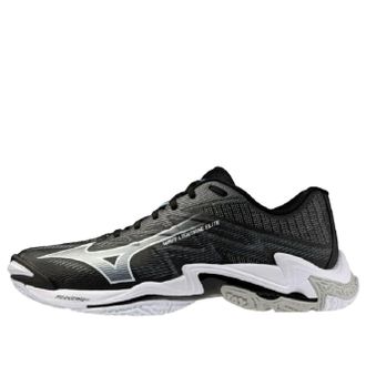Mizuno Wave Lightning Elite Wide Black White V1GA260152