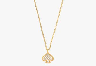Kate Spade New York Everyday Spade Pave Mini Pendant