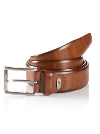 Monti Synthetikg&uuml;rtel MONTI, Herren, Gr. 11,5, braun (hellbraun), Materialmix, unifarben, festlich, G&uuml;rtel Synthetikg&uuml;rtel, Klassisch-Business, k&uuml;rzbar, bis