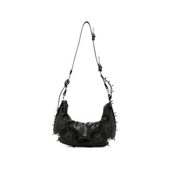 Innerraum Stud-embellished Panelled Shoulder Bag