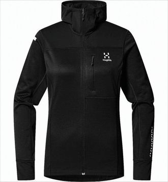 Hagl&ouml;fs Fitted Black Jacket With High Collar