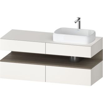 Duravit Qatego Consola Mueble Bajo Lavabo, 2 Extensiones, 2 - Duravit