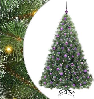 vidaXL &Aacute;rbol De Navidad Artificial Con 300 Led Verde 180 Cm Pe Y Pvc Vidaxl