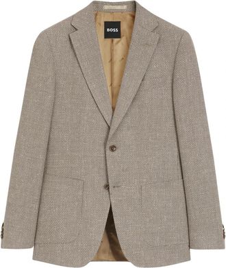 HUGO BOSS Blazer - Heren - Blazers - Beige - M - Jassen