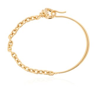 Ferragamo Accessoires, Dames, Geel, ONE Size, Gancini Armband