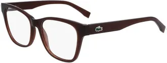 Lacoste L2920N200 Square Full Rim Eyeglasses - Brown
