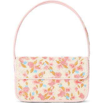 Staud Tommy Beaded Shoulder Bag in Spring Day at Nordstrom