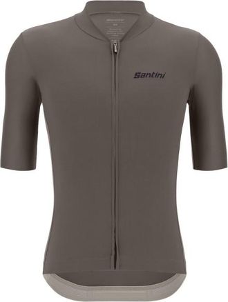 Santini Sensation S/S Jersey Velotrikot - Unisex | grau/braun