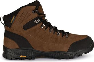 Trespass Unisex Mens Corrie Leather Hiking Boots (Light Brown) - Size UK 12