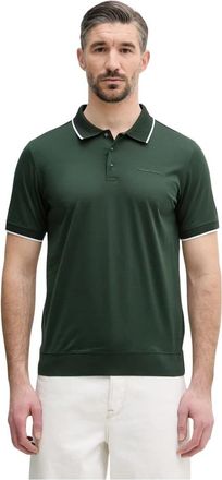 Karl Lagerfeld Polo 745080 - Heren - Polos - Groen - M - Katoen - Tops